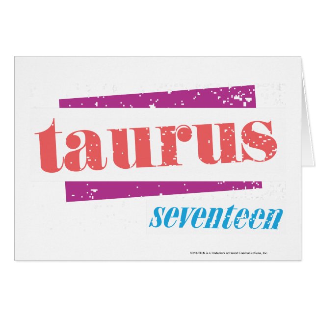 Cartão Taurus LtPink (Frente Horizontal)