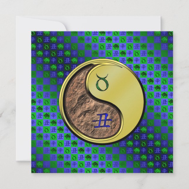 Cartão Taurus & Metal Ox (Frente)