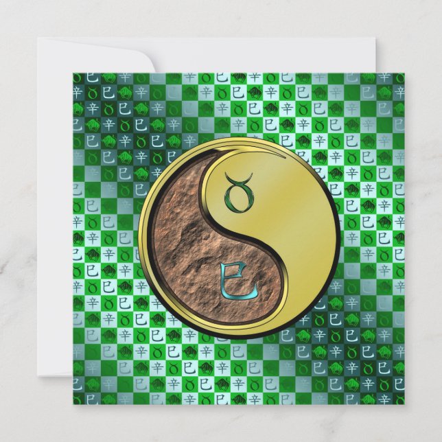 Cartão Taurus & Metal Snake (Frente)