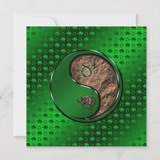 Cartão Taurus the Bull (Frente)