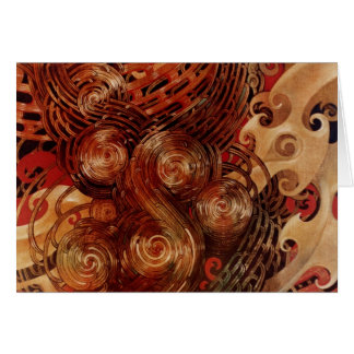 Cartão Tawhiri-Matea por Elizabeth Kyle.