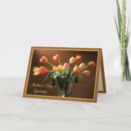 Cartão Tawny Tulips