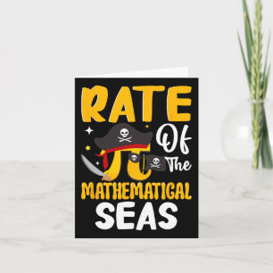Cartão Taxa Dos Mares Matemáticos - Símbolo Pi Matemática