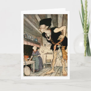 Cartão Taxa-fi-FO-fum, eu cheiro o sangue de um inglês