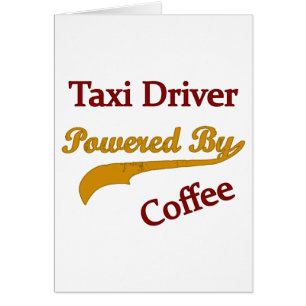 Cartão Taxista psto pelo café