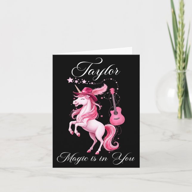 Cartão Taylor Gift - Taylor Shirt  (Frente)