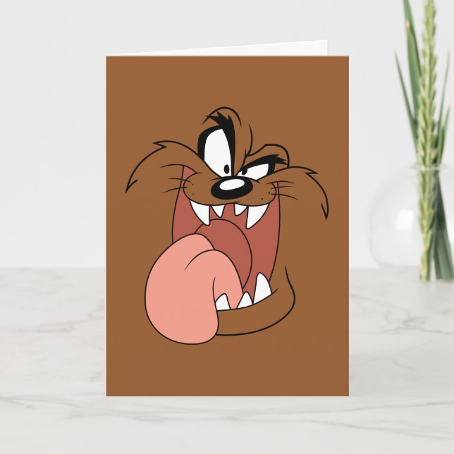 Cartão TAZ™ Sorriso Louco (Frente)