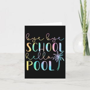 Cartão Tchau, Faculdade de Alô, Piscina de Verão, Breve E