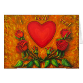 Cartão Te amo