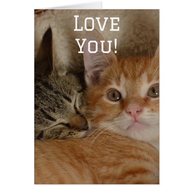 Cartão Te amo (Frente)