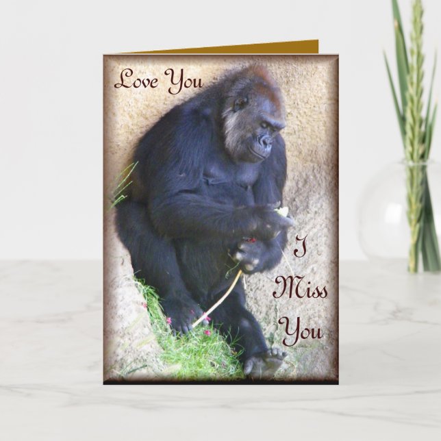 Cartão Te Amo. (Frente)