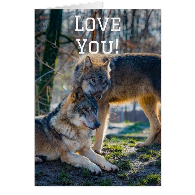 Cartão Te amo (Frente)