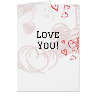Cartão Te amo