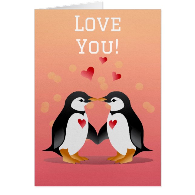 Cartão Te amo (Frente)