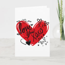 Cartão Te amo