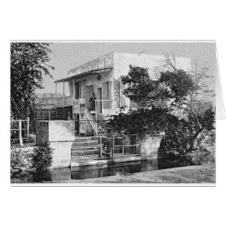 Cartão Tea House, Ridvan Garden- cerca de 1900