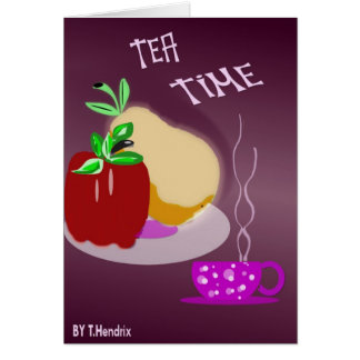 Cartão teatime