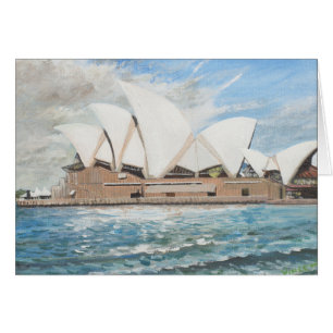 Cartão Teatro da ópera de Sydney