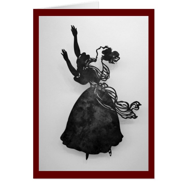 Cartão Teatro da sombra (Frente)