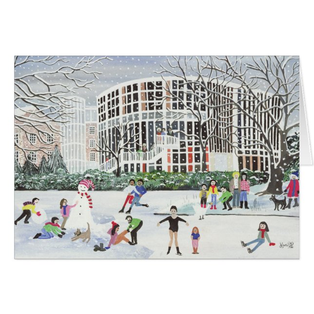 Cartão Teatro de Yvonne Arnaud (Frente Horizontal)