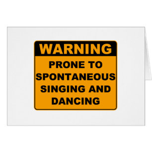 Cartão Teatro musical