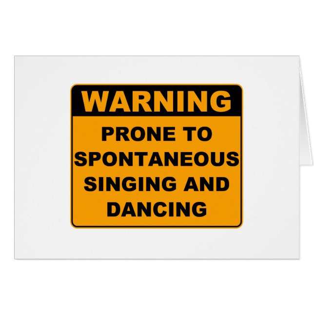 Cartão Teatro musical (Frente Horizontal)