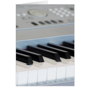 Cartão Teclado do Synthesizer