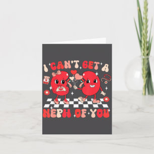 Cartão Técnico de Diálise Renal Groovy Valentine Não Poss