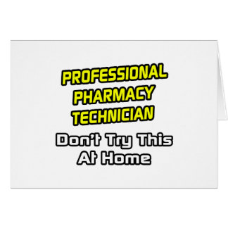 Cartão Técnico de Farmácia Profissional ... Piada