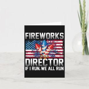 Cartão Técnico Diretor de Fogos de Artifício I Você Roda 