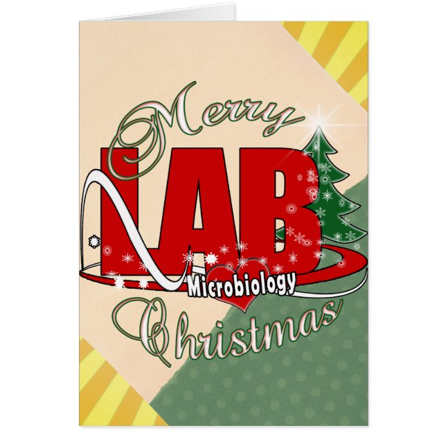 CARTÃO TECNOLOGIA DE LABORATÓRIO MÉDICO DE NATAL DE MICRO (Frente)