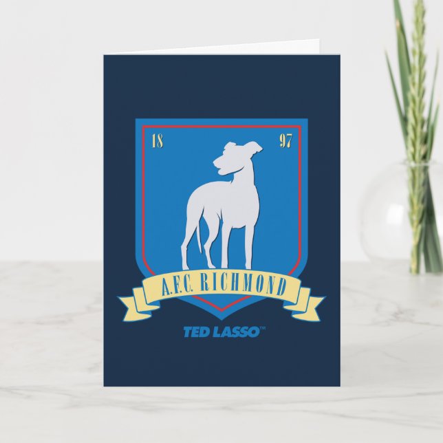 Cartão Ted Lasso | AFC Richmond Team Logo (Frente)