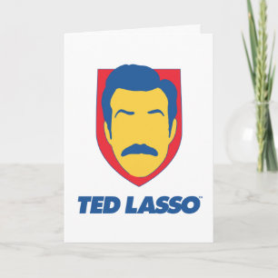 Cartão Ted Lasso   Ícone Face