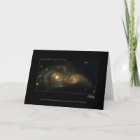 Telescópio quase de colisão de Hubble das galáxias