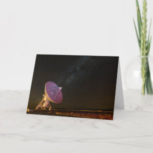 Cartão Telescópio Via Látea   San Agustin Novo México