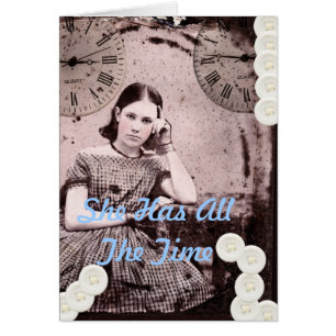 Cartão Tem todo o tempo