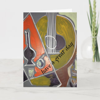 Cartão tem um dia de excelente,Cartão de Saudação, envelo