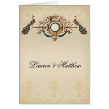 Tema elegante do pavão