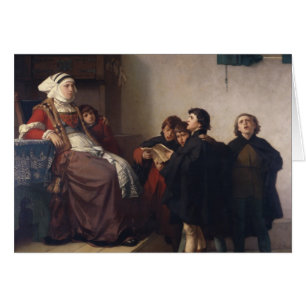 Cartão Tema histórico, 1872
