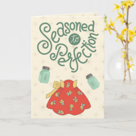 Cartão Temperado à Perfeição – Piada de comida engraçada