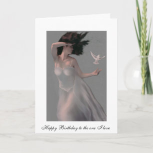 CARTÃO "TEMPEST" GODDESS OF THE WIND BIRTHDAY CARD