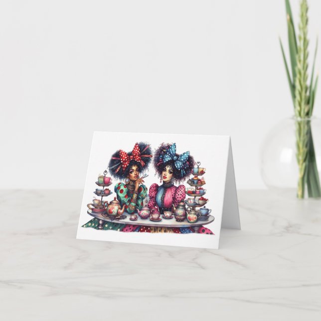 Cartão Tempo Cuppa QuintessesQuirky (Frente)