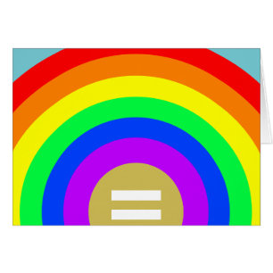 CARTÃO TEMPO DE CORES DA ORGULHO GAY LGBTQ PARA IGUALDADE