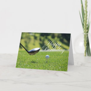 Cartão Tempo de Golf