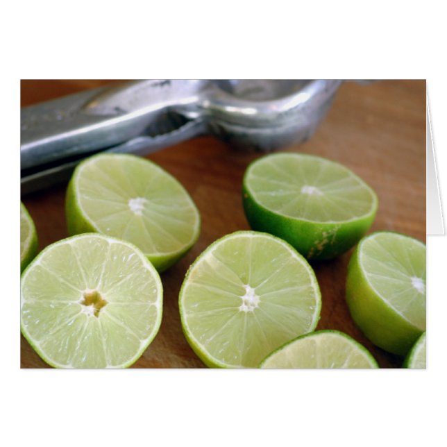 Cartão Tempo do limão (Frente Horizontal)