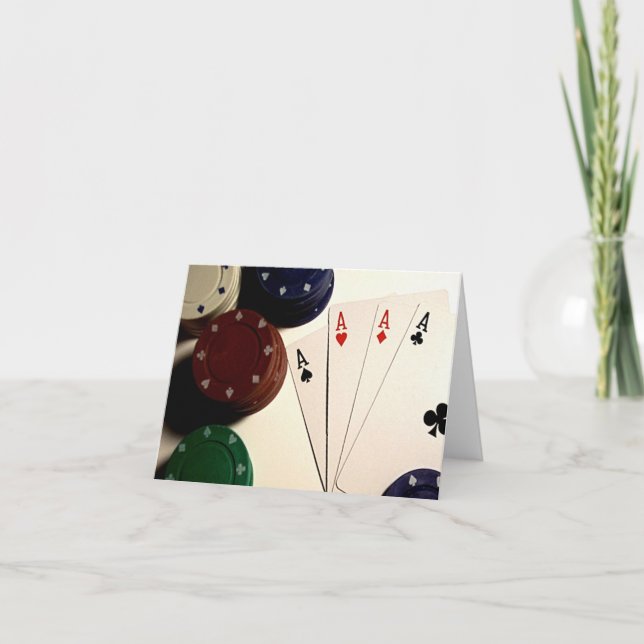 Cartão Tempo do póquer (Frente)