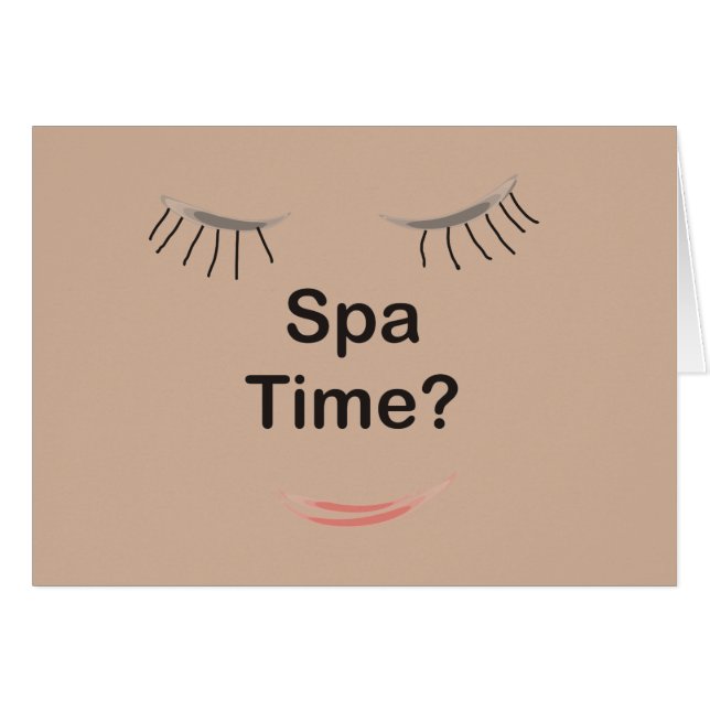 Cartão Tempo dos termas (Frente Horizontal)