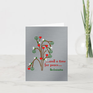 Cartão Tempo Para A Paz