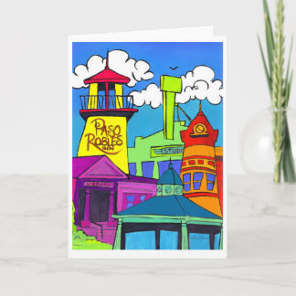 Cartão Tempo quente em Paso