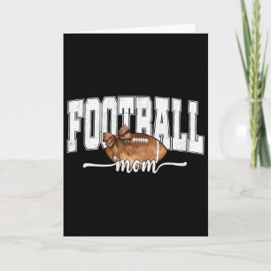 Cartão Temporada de Touchdown Futebol Americano Dia de Jo